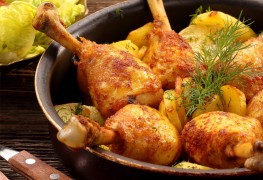 Куриные голени с паприкой