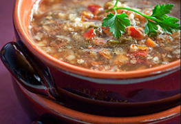 Суп куриный с гречкой