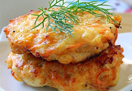 Куриные оладушки