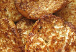 Tender cutlets of chicken hearts