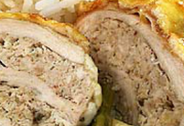 Chicken fillet with minced chicke